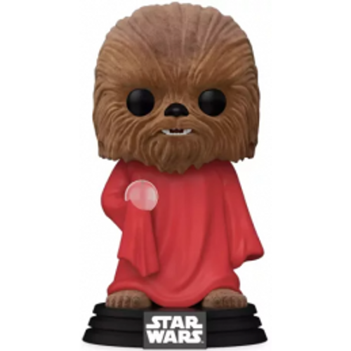 CHEWBACCA Life Day - Flocked Pop Funko Pop! 576 Stars Wars בובת פופ