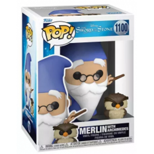 MERLIN with Archimedes Pop Funko Pop! 1100 Disney בובת פופ