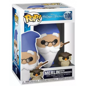 MERLIN with Archimedes Pop Funko Pop! 1100 Disney בובת פופ