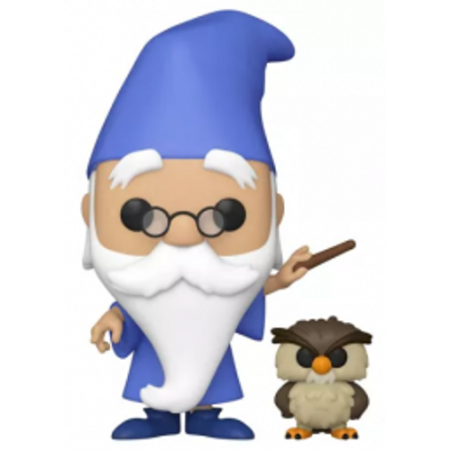 MERLIN with Archimedes Pop Funko Pop! 1100 Disney בובת פופ