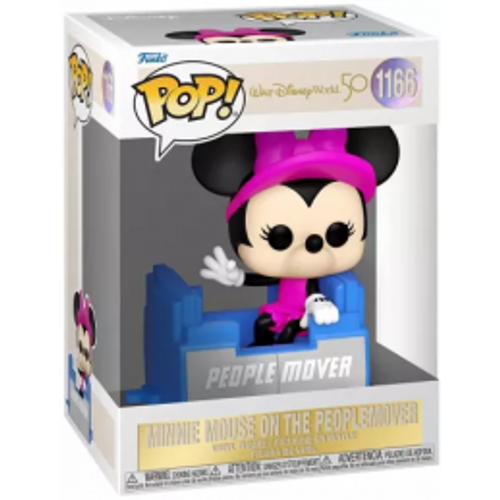 MINNIE MOUSE on the PeopleMover Pop Funko Pop! 1166 Disney בובת פופ