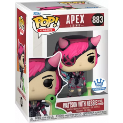 WATTSON WITH NESSIE (CYBER PUNKED) Pop Funko Pop! 883 APEX בובת פופ