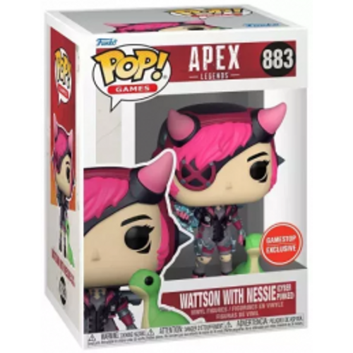WATTSON WITH NESSIE (CYBER PUNKED) Pop Funko Pop! 883 APEX בובת פופ