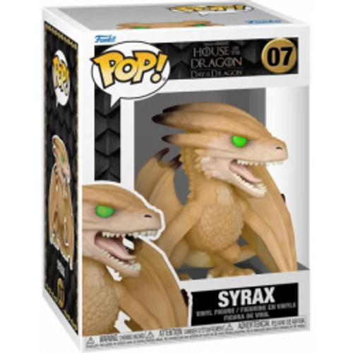 SYRAX Pop Funko Pop! 07 House of the Dragon בובת פופ