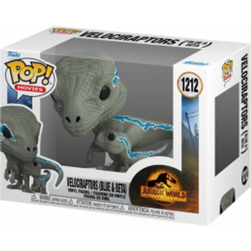 VELOCIRAPTORS BLUE & BETA Pop Funko Pop! 1212 Jurassic World  בובת פופ