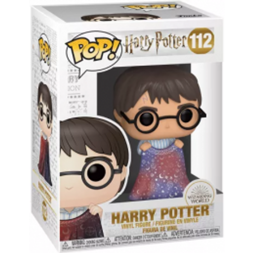 HARRY POTTER with Invisibility Cloak POP FUNKO POP! 112 בובת פופ