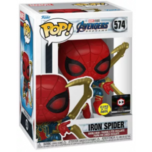 IRON SPIDER with Nano Gauntlet - Glow in the Dark Pop Funko Pop! 574 Marvel בובת פופ