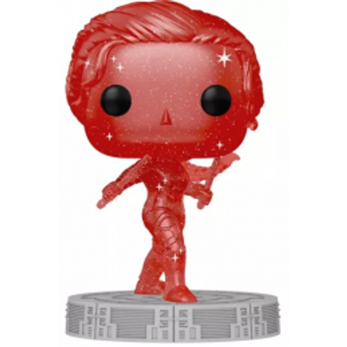 BLACK WIDOW Pop Funko + BOX Pop! Marvel 50 בובת פופ