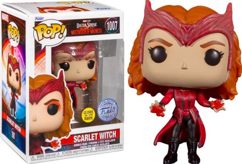 SCARLET WITCH Pop GLOW IN THE DARK Funko Pop! 1007 Marvel בובת פופ