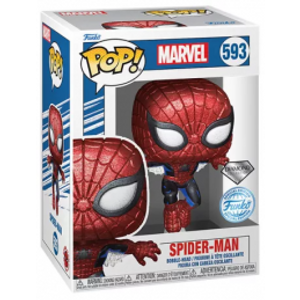 SPIDER-MAN Diamond Pop Funko Pop! 593 Marvel בובת פופ