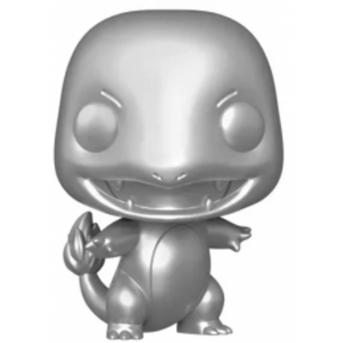 CHARMANDER Silver Funko Pop! 455 Pokémon בובת פופ
