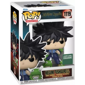 Megumi with Toad Funko Pop! 1119 Jujutsu Kaisen בובת פופ