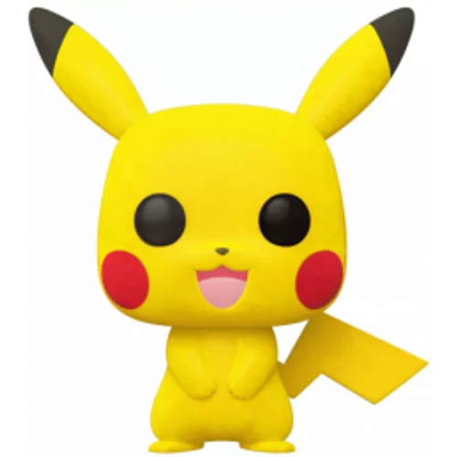Pikachu - Flocked Funko Pop! 353 Pokémon בובת פופ