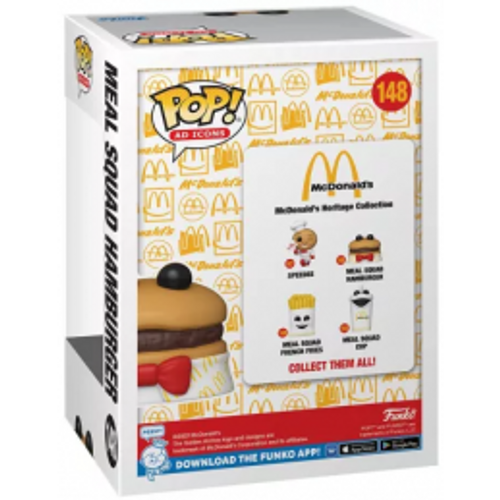 MEAL SQUAD HAMBURGER Funko Pop! 148 McDonald's בובת פופ
