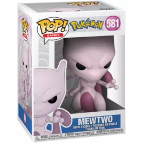 MEWTWO Funko Pop! 581 Pokémon בובת פופ