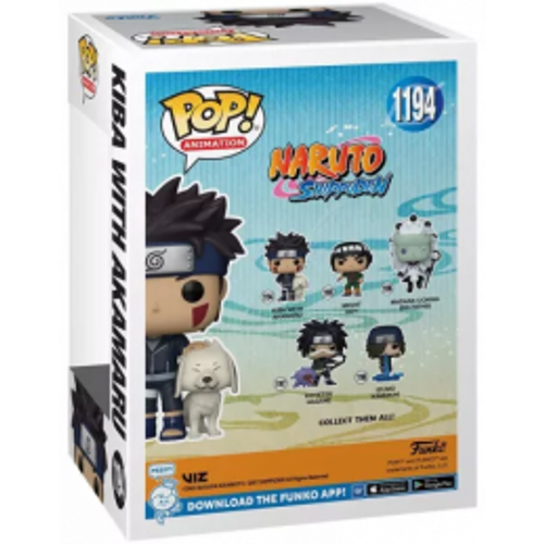 Kiba with Akamaru Funko Pop! 1194 Naruto בובת פופ