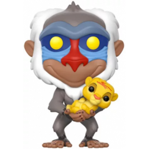 Rafiki Holding Baby Simba Funko Pop! 301 Disney בובת פופ