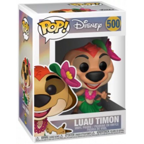 LUAU TIMON Funko Pop! 500 Disney בובת פופ