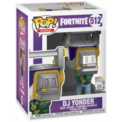 DJ YONDER Funko Pop! 512 Fortnite בובת פופ