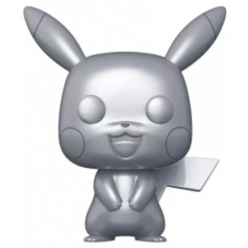Pikachu Silver 10 inch Funko Pop! 353 בובת פופ