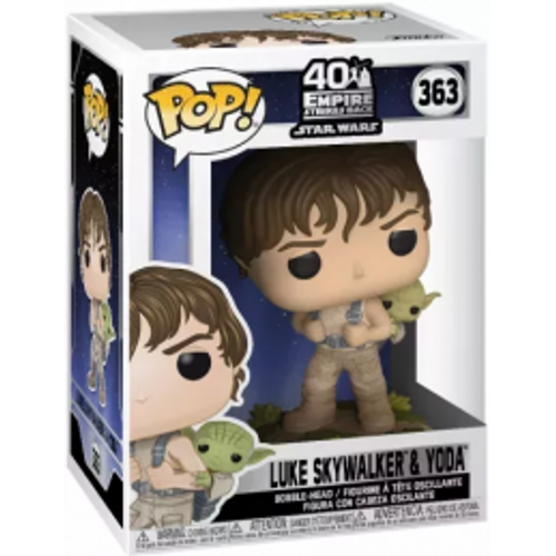 LUKE SKYWALKER & YODA Funko Pop! 363 בובת פופ