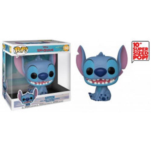 10 Inch Stitch - Lilo and Stitch Smiling Seated - פאנק פופ! 1046
