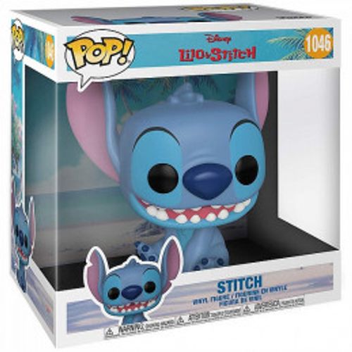 10 Inch Stitch - Lilo and Stitch Smiling Seated - פאנק פופ! 1046