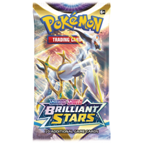 בוסטר קלפי אספנות פוקימון Pokémon TCG Booster Pack: Sword & Shield – Brilliant Stars 