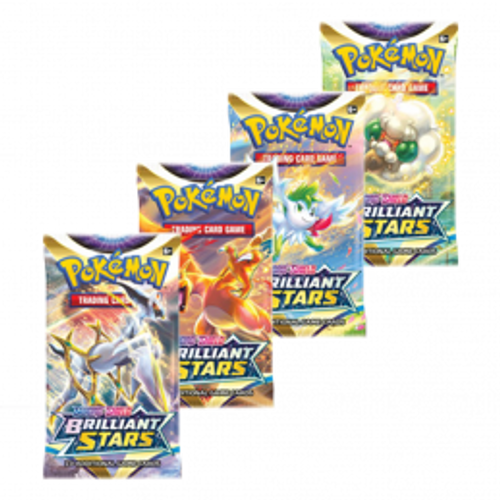בוסטר קלפי אספנות פוקימון Pokémon TCG Booster Pack: Sword & Shield – Brilliant Stars 