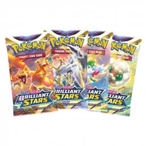 בוסטר קלפי אספנות פוקימון Pokémon TCG Booster Pack: Sword & Shield – Brilliant Stars 