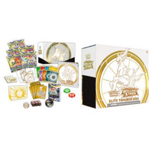 קופסת Elite Trainer Box פוקימון Brilliant Stars – Pokémon TCG Sword & Shield ETB