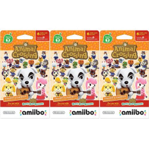 AMIIBOCRD 3PCS ANML.CROSS2 EUR - אמיבו