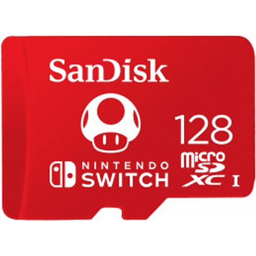כרטיס Micro SD SanDisk Nintendo 128GB