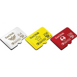 כרטיס זיכרון Micro SD SanDisk Nintendo 256GB