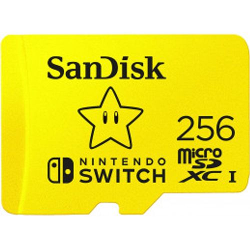 כרטיס זיכרון Micro SD SanDisk Nintendo 256GB