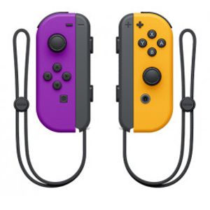 Joy-Con Violet Neon / ניון אורנג