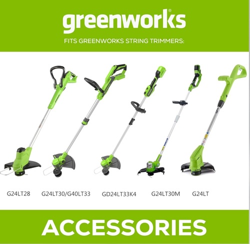 מארז 3 קסטות חוט GREENWORKS מקוריות 1.65 מ