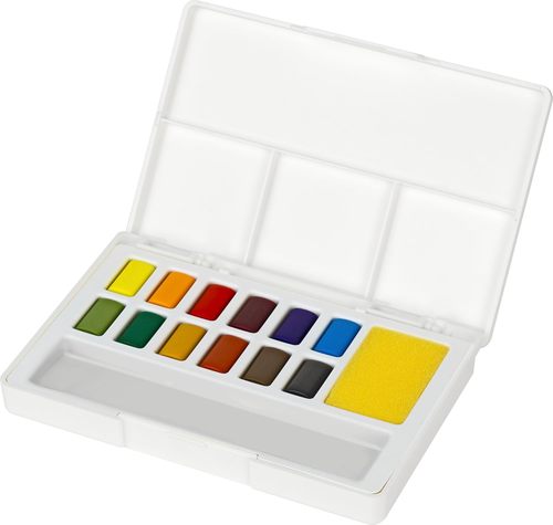 סט של 12 צבעי מים Faber Castell Watercolour
