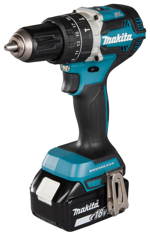 מברגה/מקדחה רוטטת Makita DHP484/XPH12 18V BL &ndash; גוף בלבד
