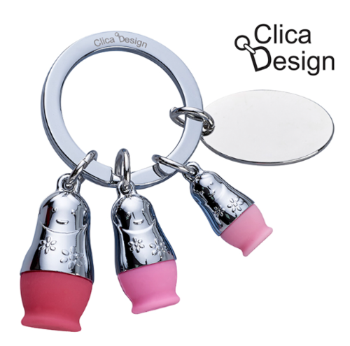 מחזיק מפתחות בבושקה מבית Clica Design
