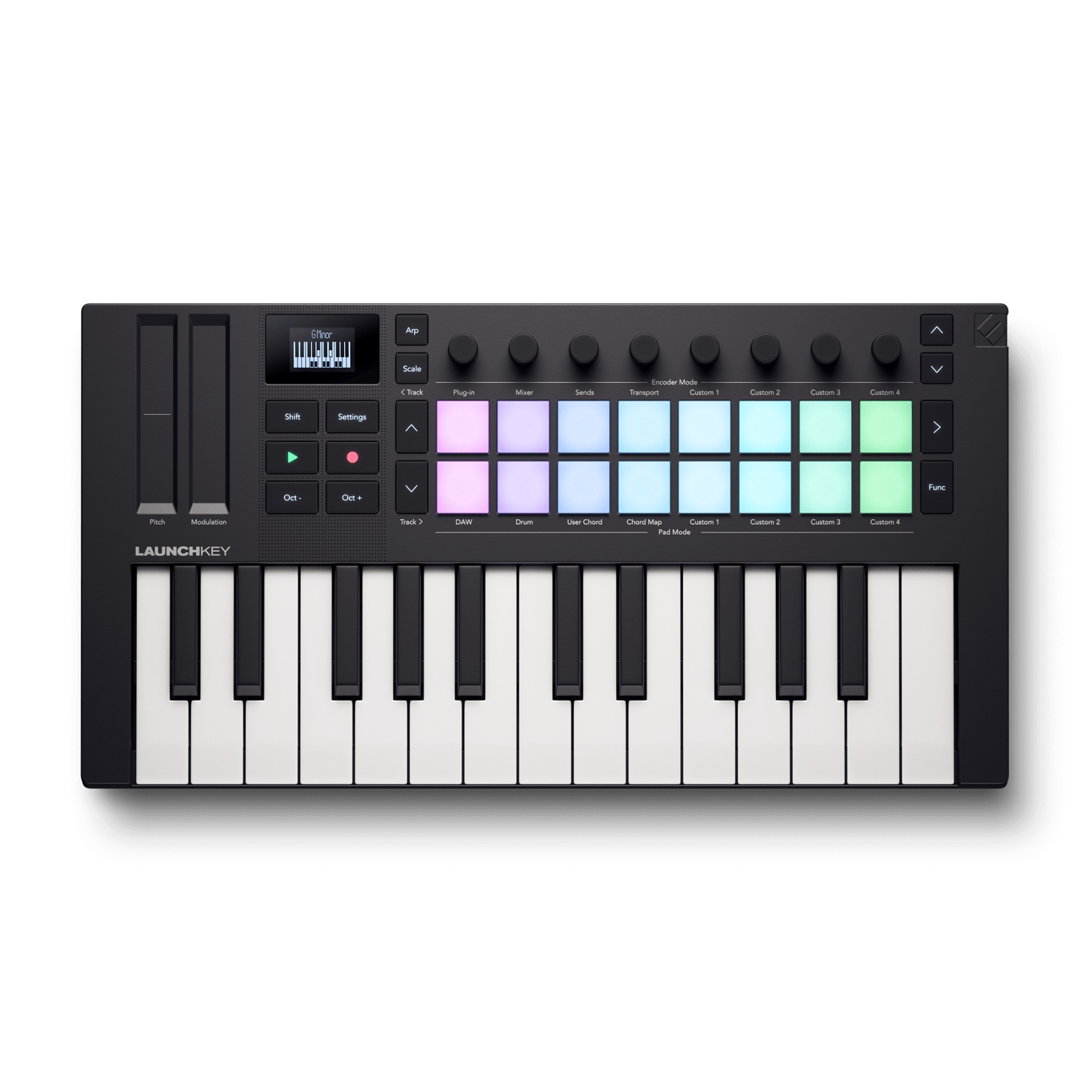 מקלדת שליטה Novation Launchkey Mini 25 MK4