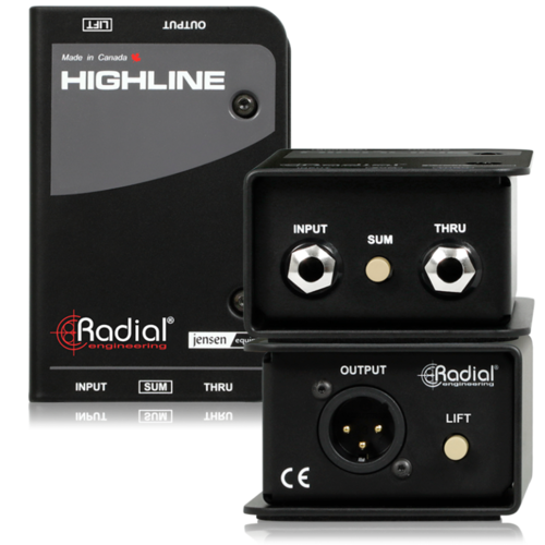 מבודד אות פסיבי Radial Highline