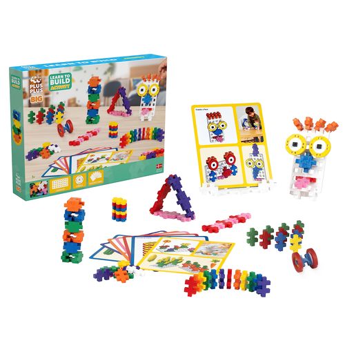 פלוס פלוס לומדים לבנות - 130 חלקים גדולים