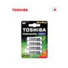 רבעיית סוללות נטענות AA TOSHIBA