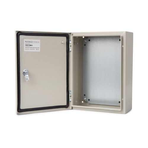 ארון מתכת 400X300X150mm, IP66 Nisko 
