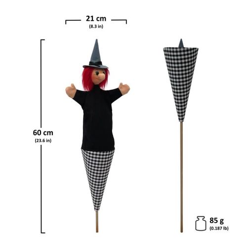 בובת קונוס מכשפה חביבה 11163A