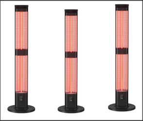 תנור עמוד אינפרא אדום | דגם TOWER HEAT 3000W