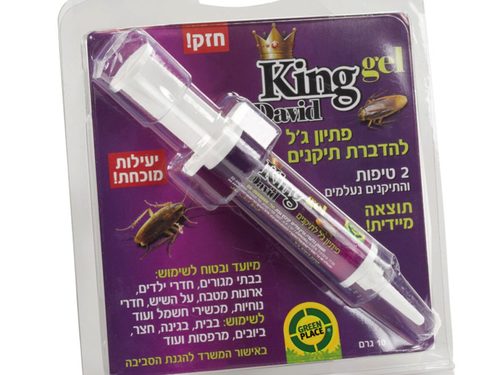 פתיון ג'ל להדברת תיקנים KING GEL - מק