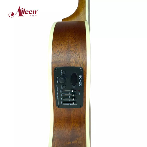 גיטרה קלאסית דקה מוגברת WINZZ AC171CE Thin body classcial guitar blue Matt finish