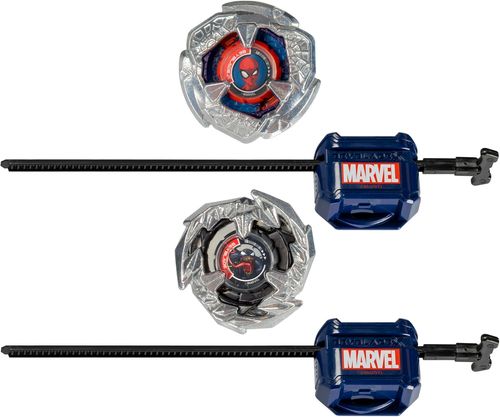 מולטיפאק: זוג משגרי בייבלייד MARVEL - תאנוס ואירון מן